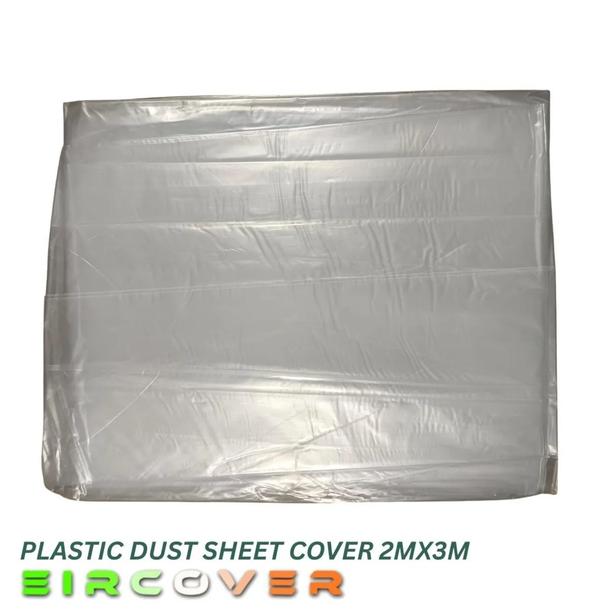 Heavy Duty Plastic Dustsheet cover  2m x 3m - Image 2