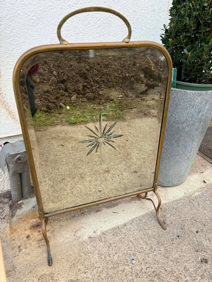 fireplace decor mirror