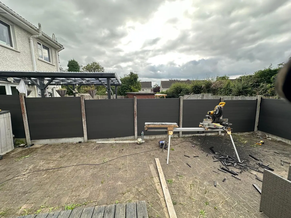 Composite PVC fence - Image 3