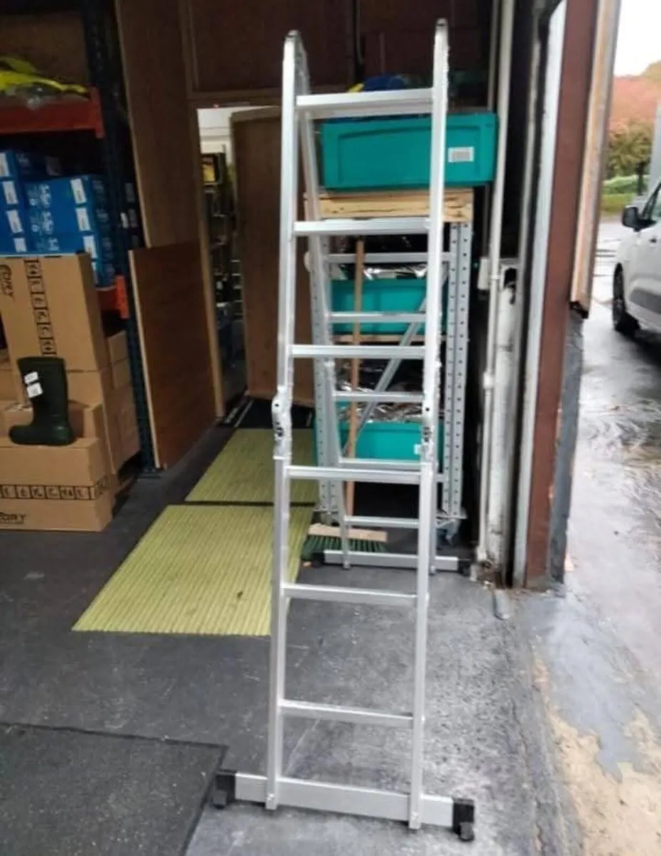 🪜 Brand New 12ft Foldable Multi-Purpose Ladder - Image 2