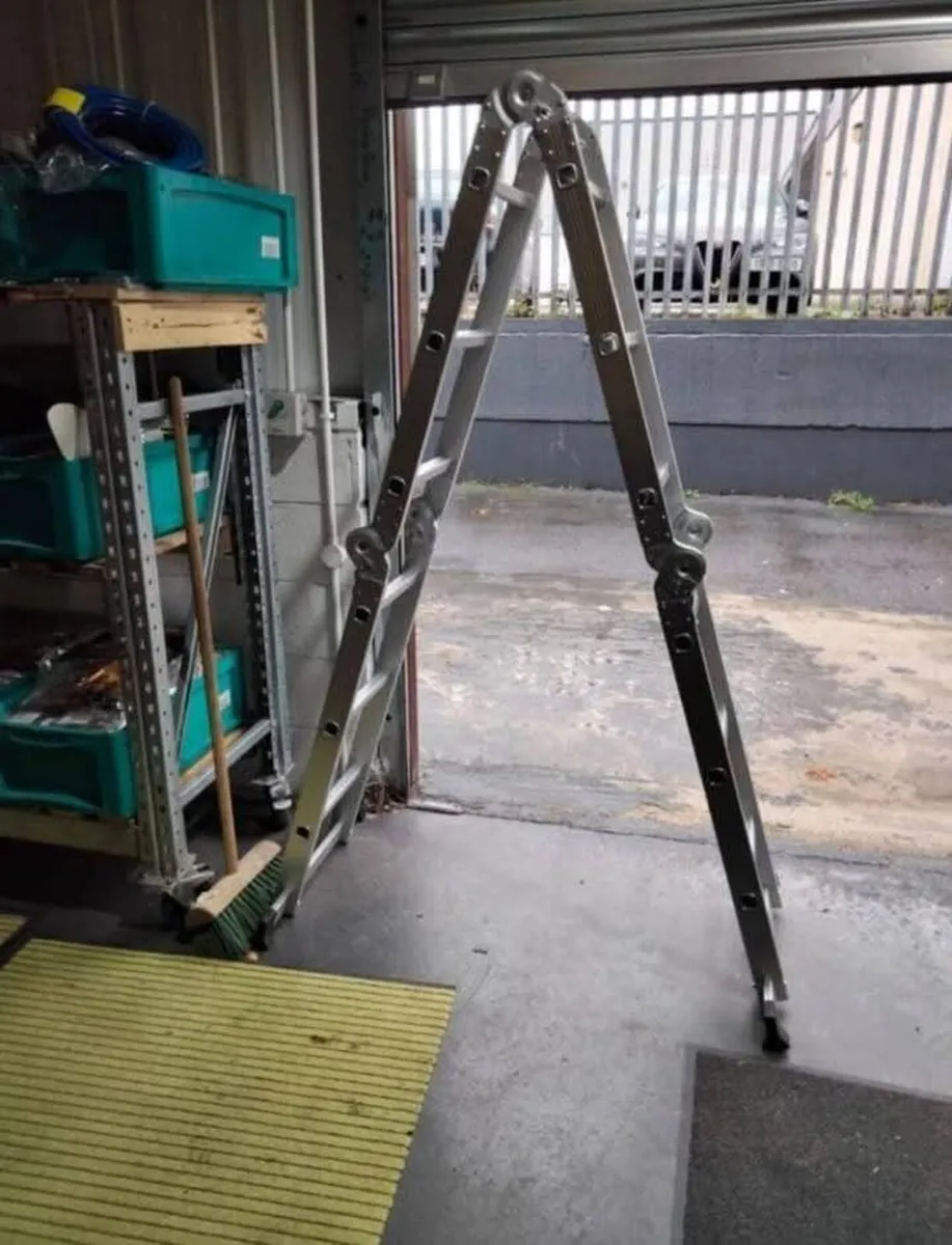 🪜 Brand New 12ft Foldable Multi-Purpose Ladder - Image 3