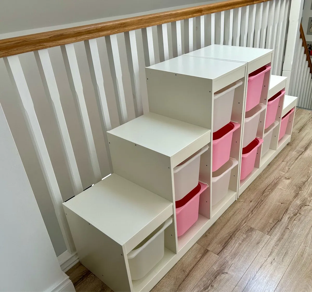 2 Ikea Trofast Storage combination with boxes - Image 3