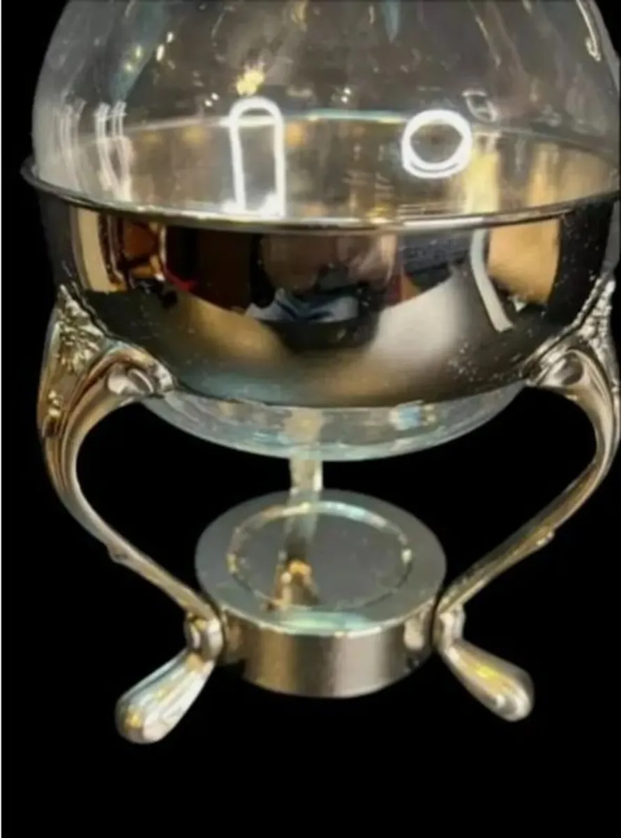 Vintage Harrods Silver EPNS Coffee / Wine Carafe - Image 3
