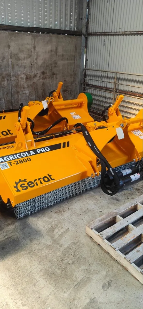 Serrat mulchers for tractors / diggers - Image 3