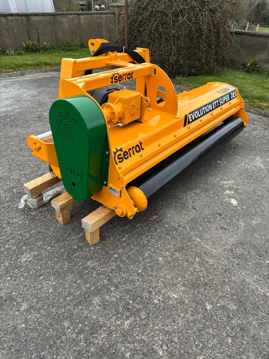 Serrat mulchers for tractors / diggers - Image 1
