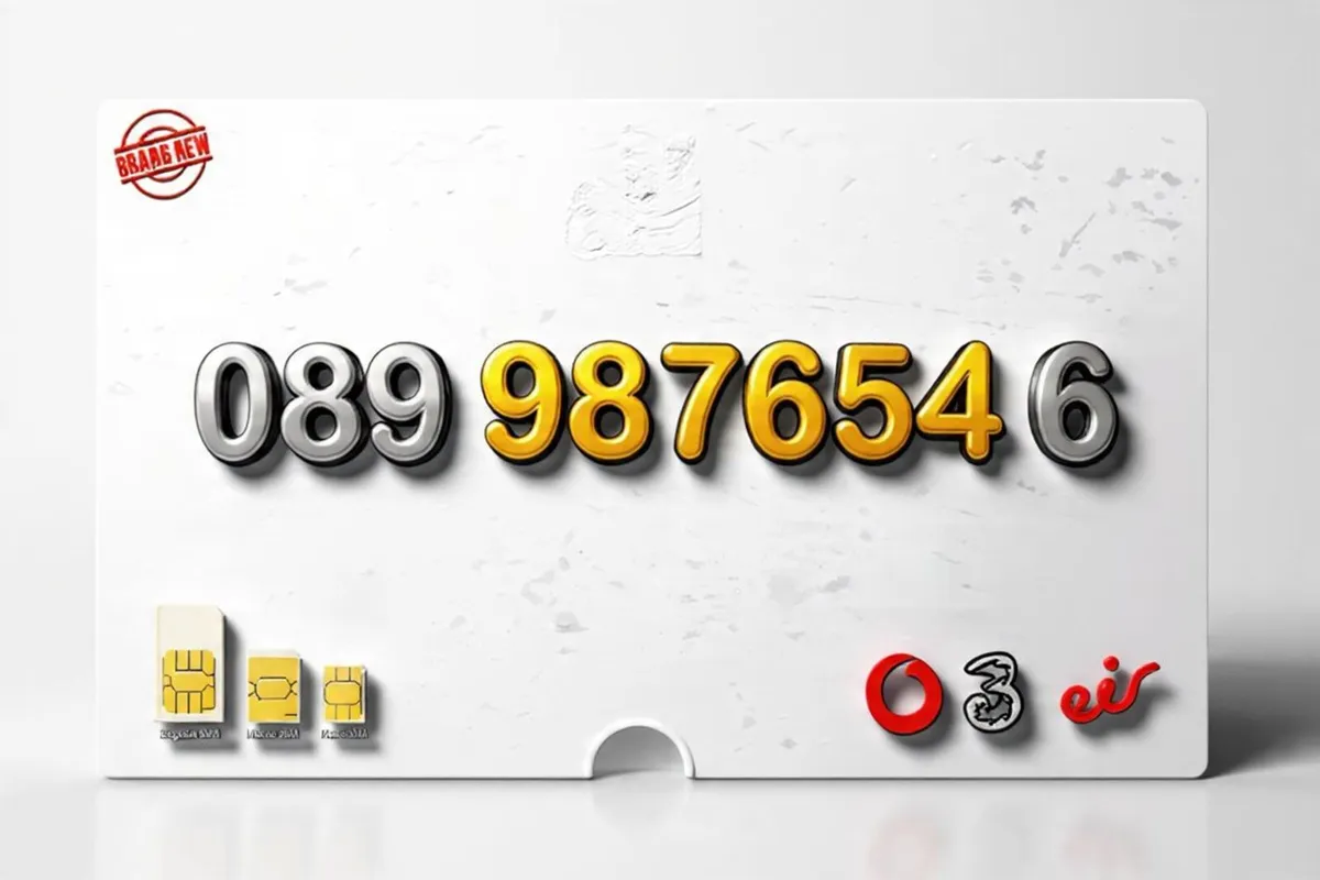 VIP GOLDEN NUMBER 987654 Ultra Memorable & Rare 💎
