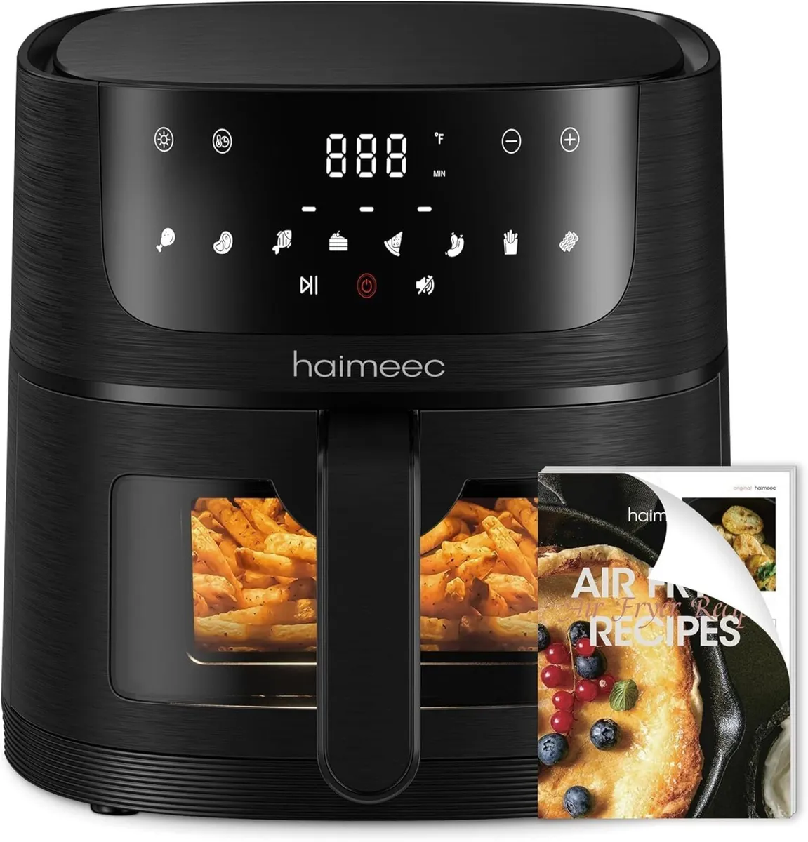 Air Fryer 6L 8 Cooking Options Visual Window - Image 1