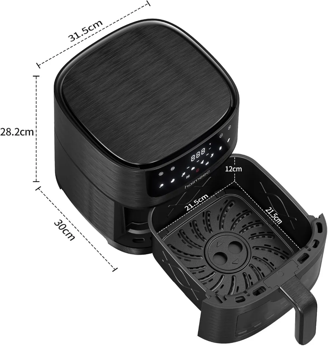 Air Fryer 6L 8 Cooking Options Visual Window - Image 3