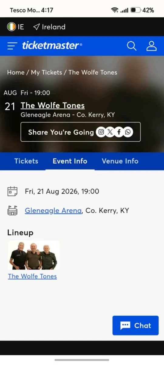 The Wolfe Tones tickets - Image 3