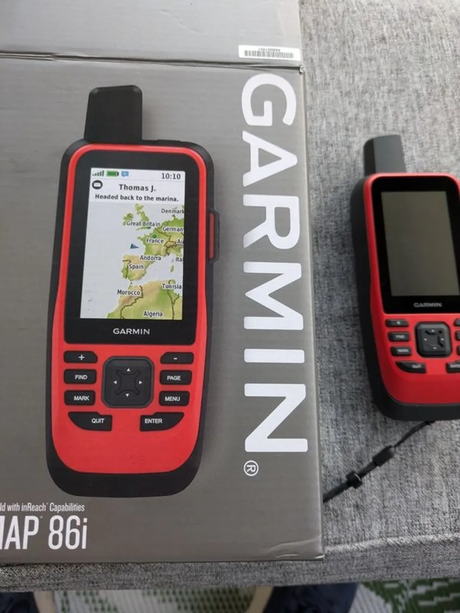 GARMIN GPS MAP 86i with in reach - Image 1