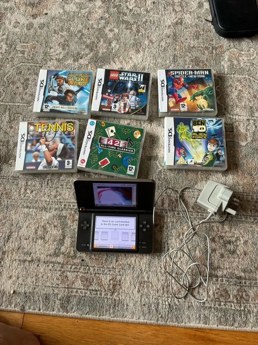 Nintendo DS XL and Games - Image 1