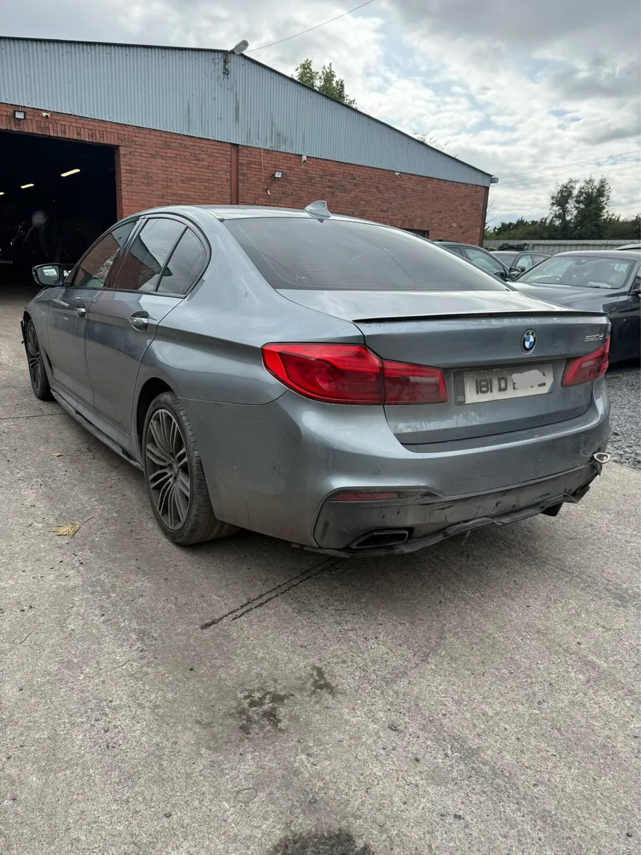 2018 BMW 520d G30 damaged - Image 4