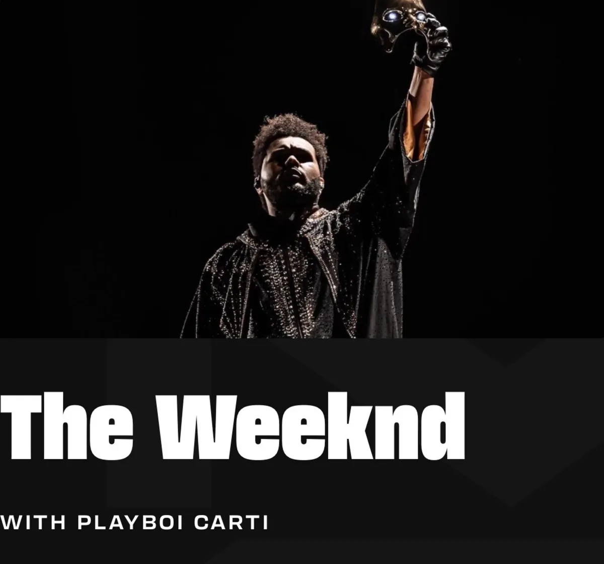 The Weekend - 2 x Pitch Tickets
