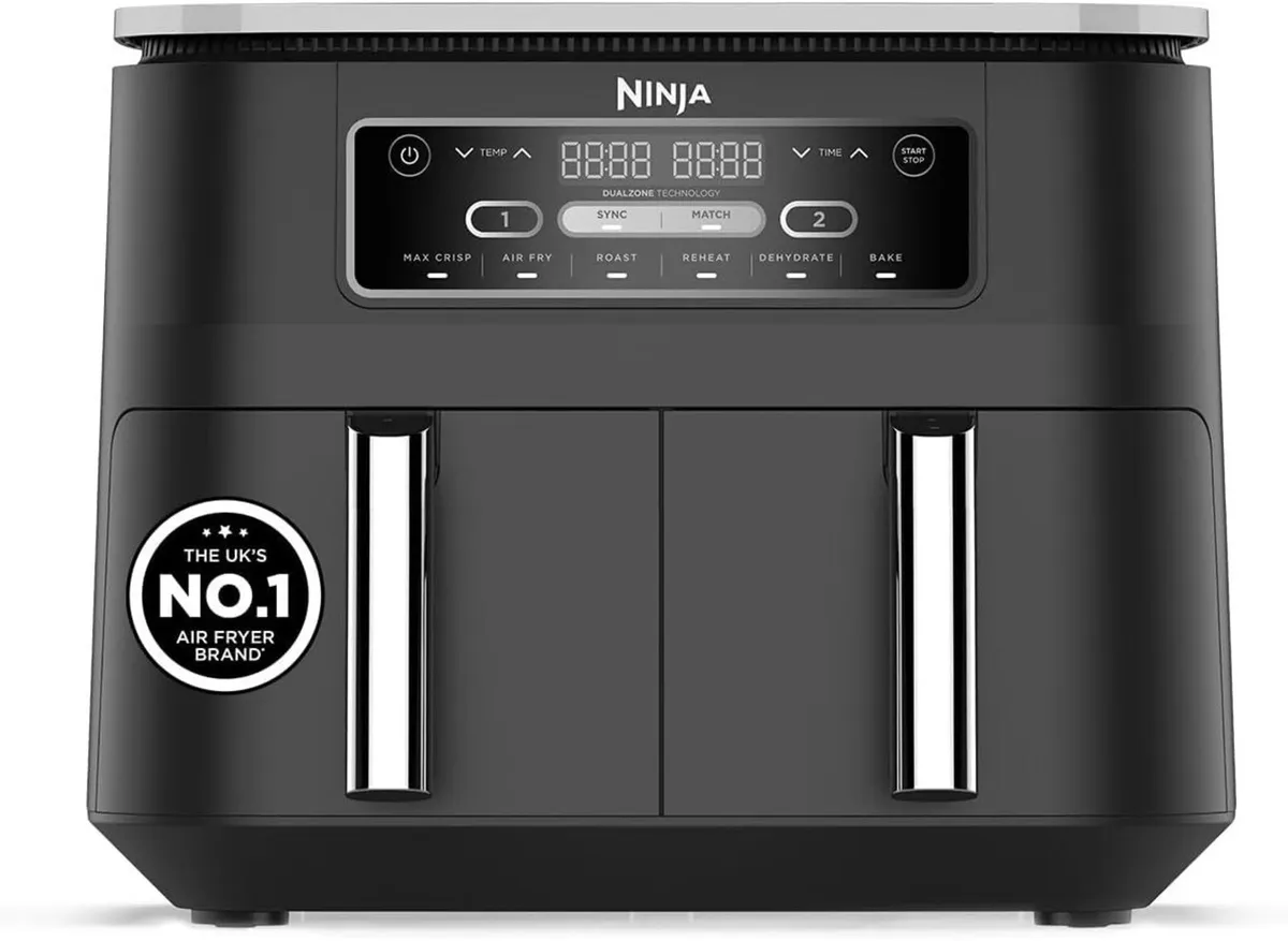 9.5L Dual Drawer Air Fryer 6-in-1 - Image 1