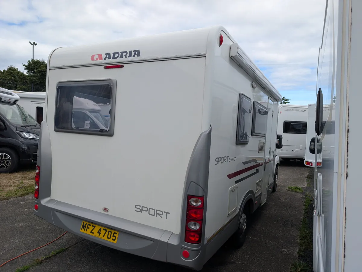 Adria Sport S 573 DF  4Berth 4 Belts NI reg 1 owne - Image 3