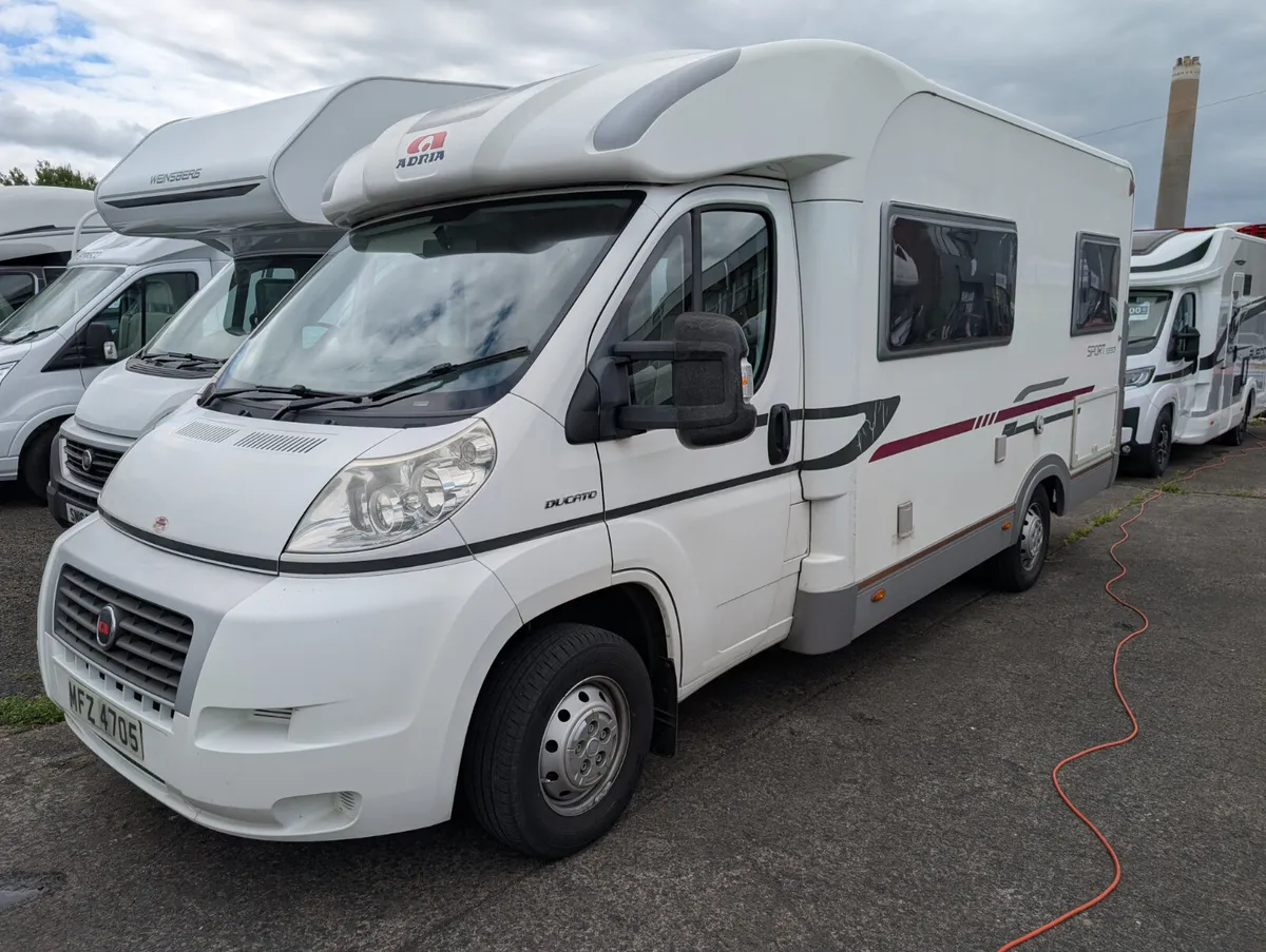 Adria Sport S 573 DF  4Berth 4 Belts NI reg 1 owne - Image 1