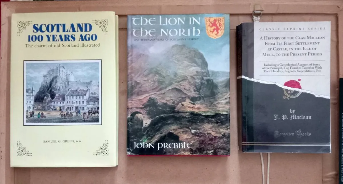 Three Scotland Themed Books
