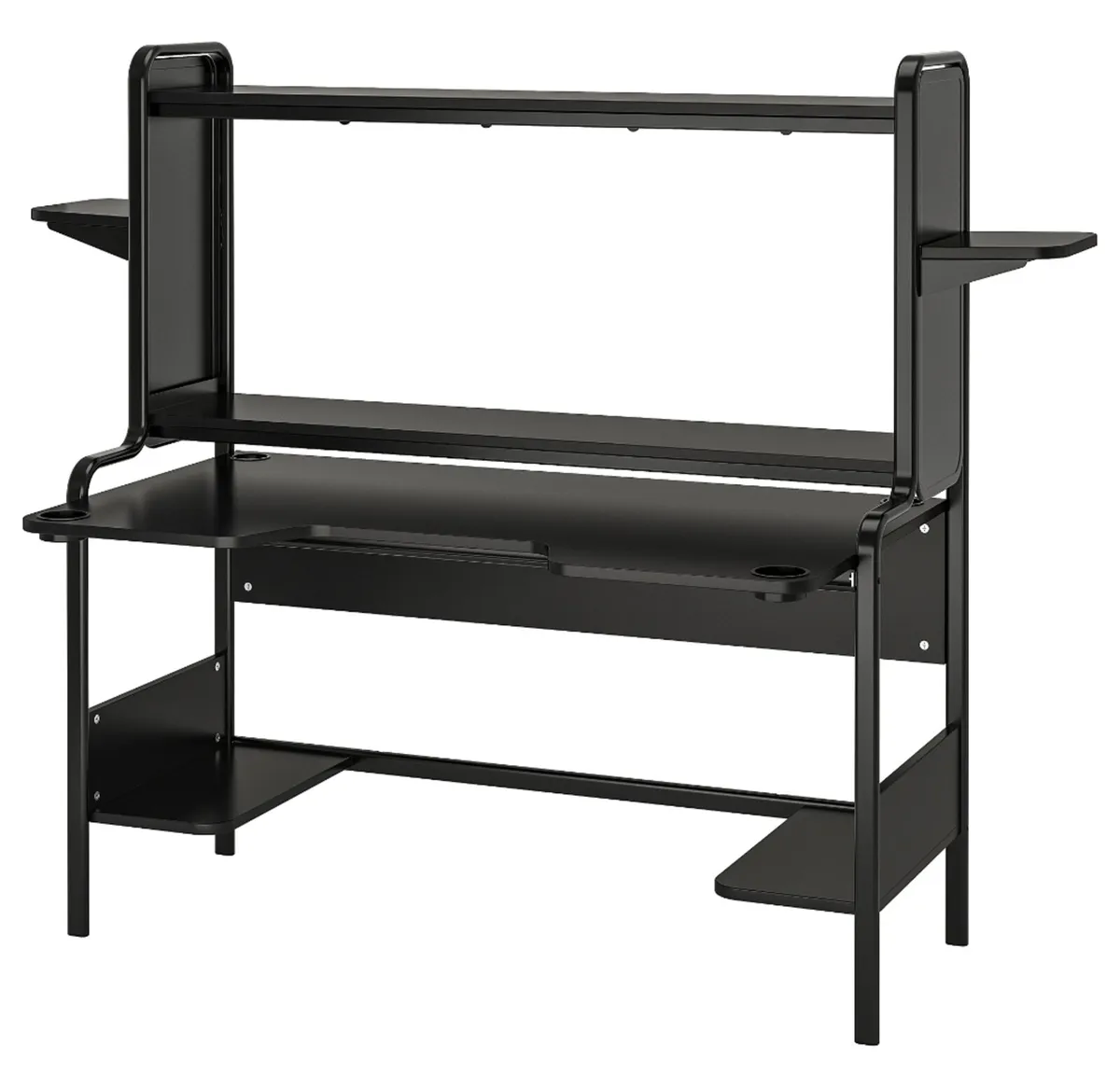 Ikea Fredde Desk Black Gaming Desk FREE DELIVERY - Image 4