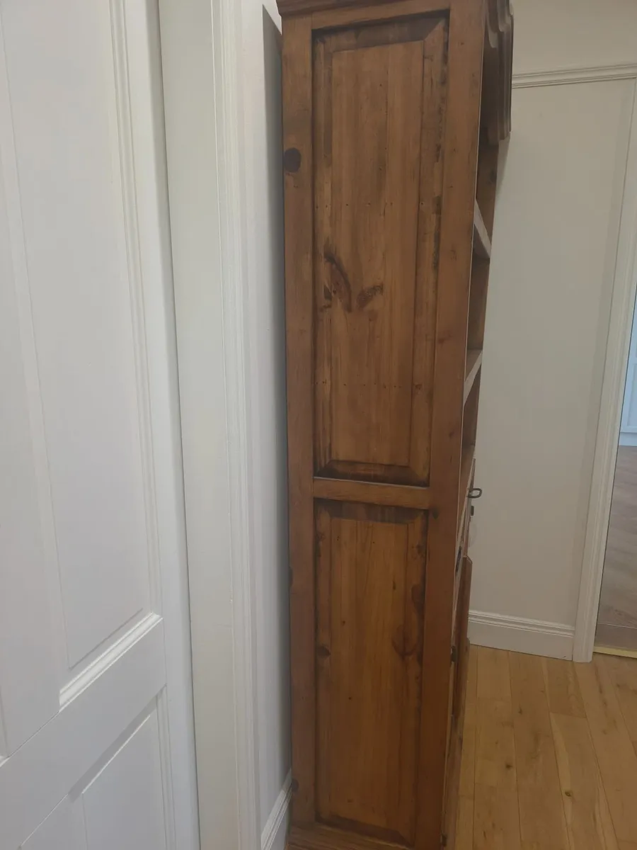 Solid wood dresser, display cabinet, bookcase - Image 2