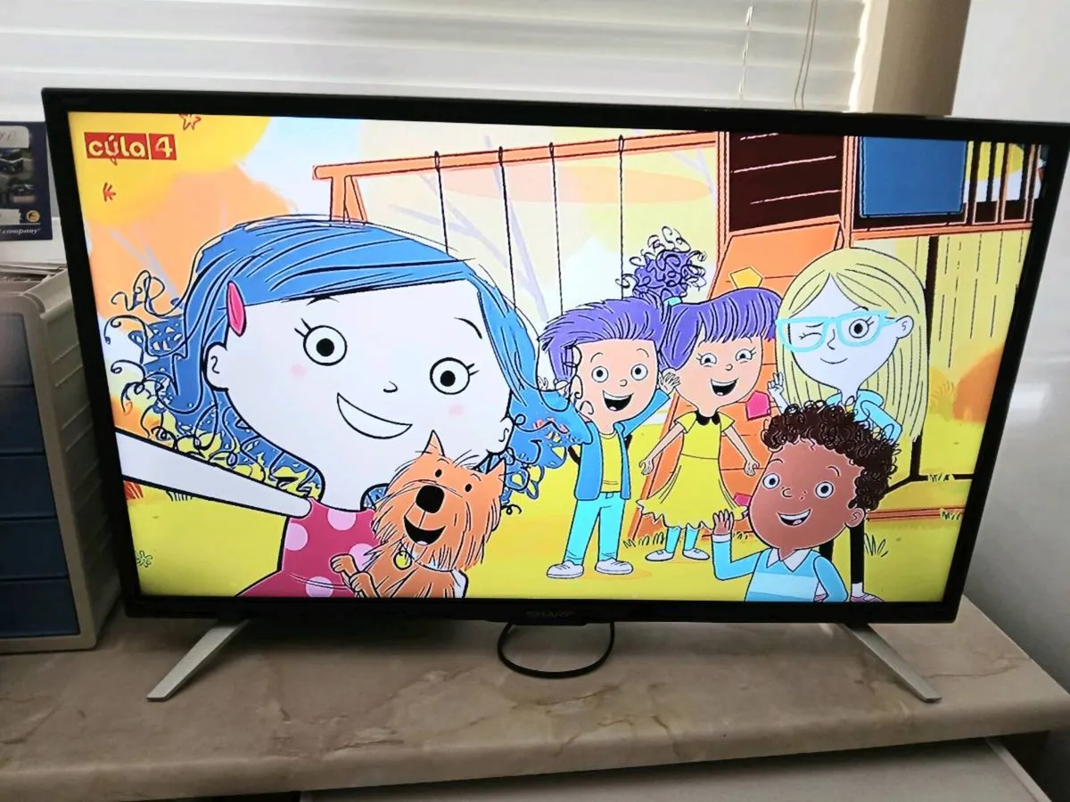 Sharp 32inch hdmi Saorview tv with dvd built in. - Image 4