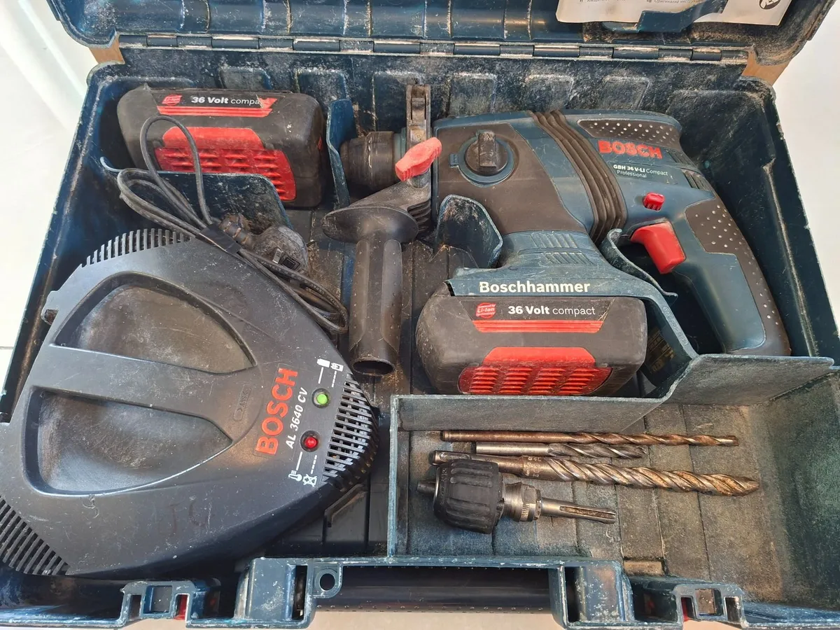Bosch GBH 36 V-LI Compact 2 Mode Drill - Image 2