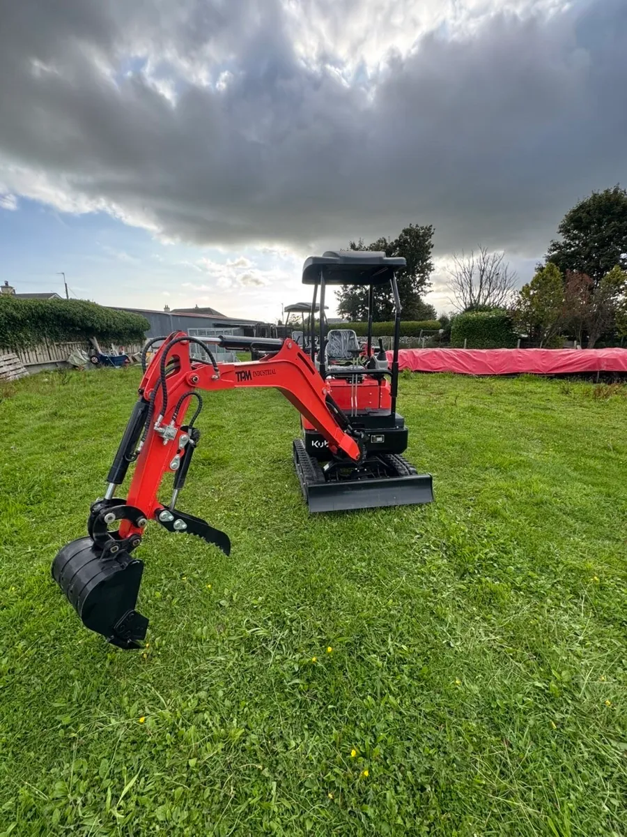 ***Kubota Engine** NEW TPM-20KH MINI DIGGERS - Image 3