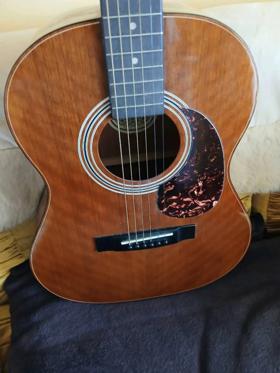 Hondo acoustic guitar. - Image 1
