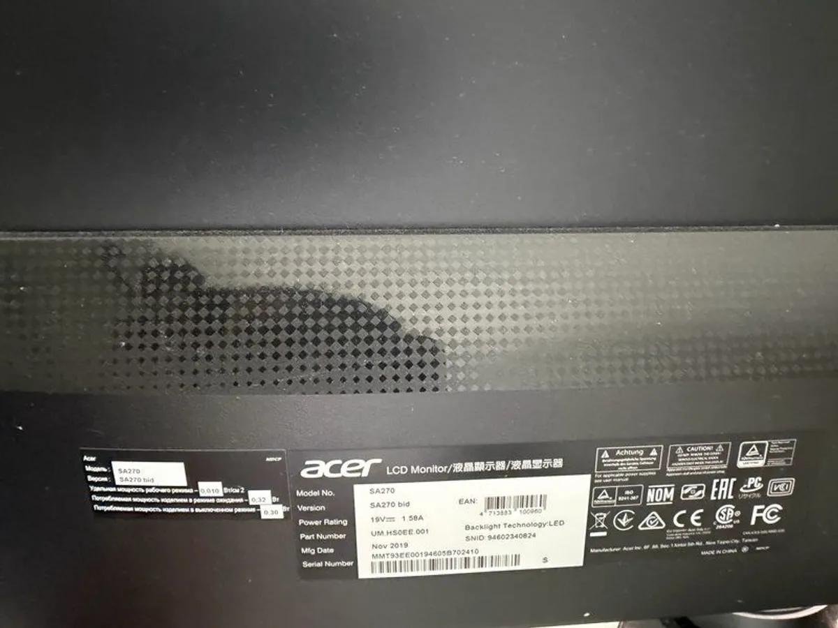 Acer Monitor - Image 2