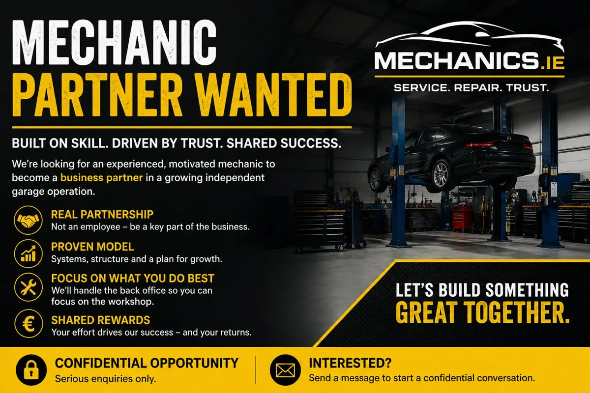 Mechanic / partner wanted