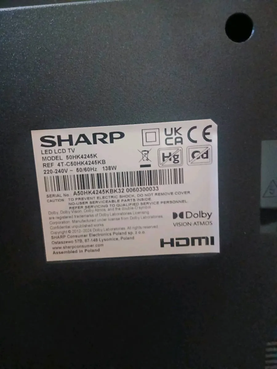 50 inch smart tv - Image 1