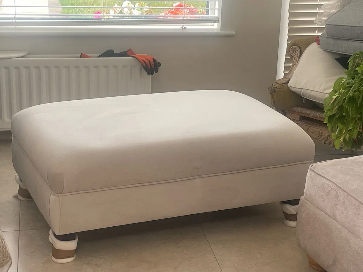 Footstool 110 x 70 cm in Birch - Image 3