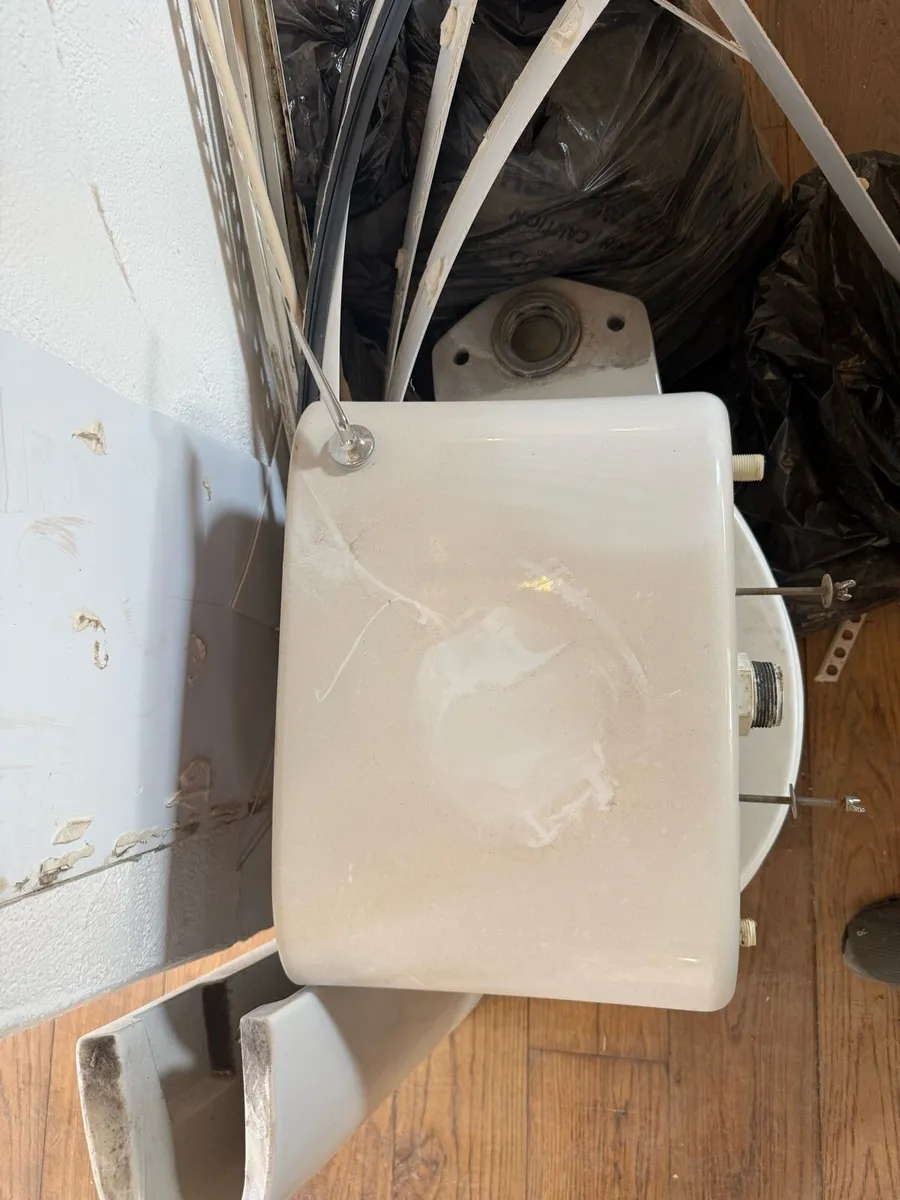 Toilet and cistern/ sink with pedestal - Image 2