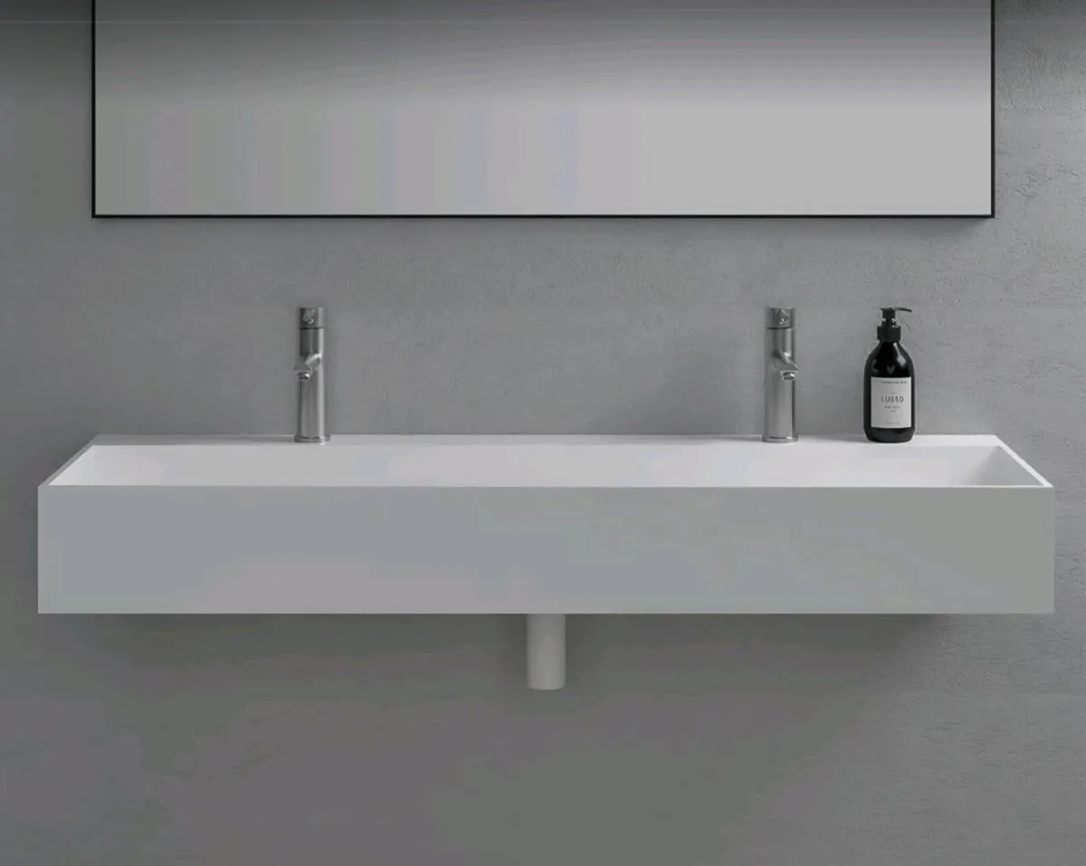 Stone Double Basin 1200mm - Image 1