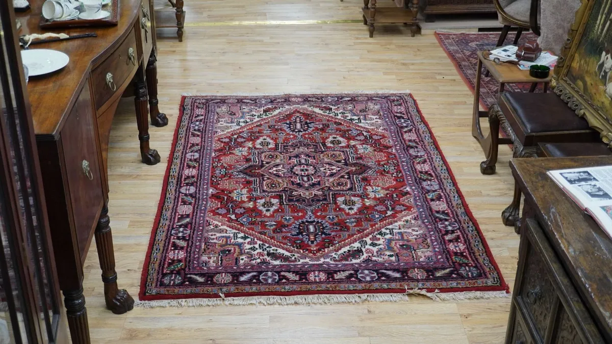 Vintage Wool Rug - Image 1