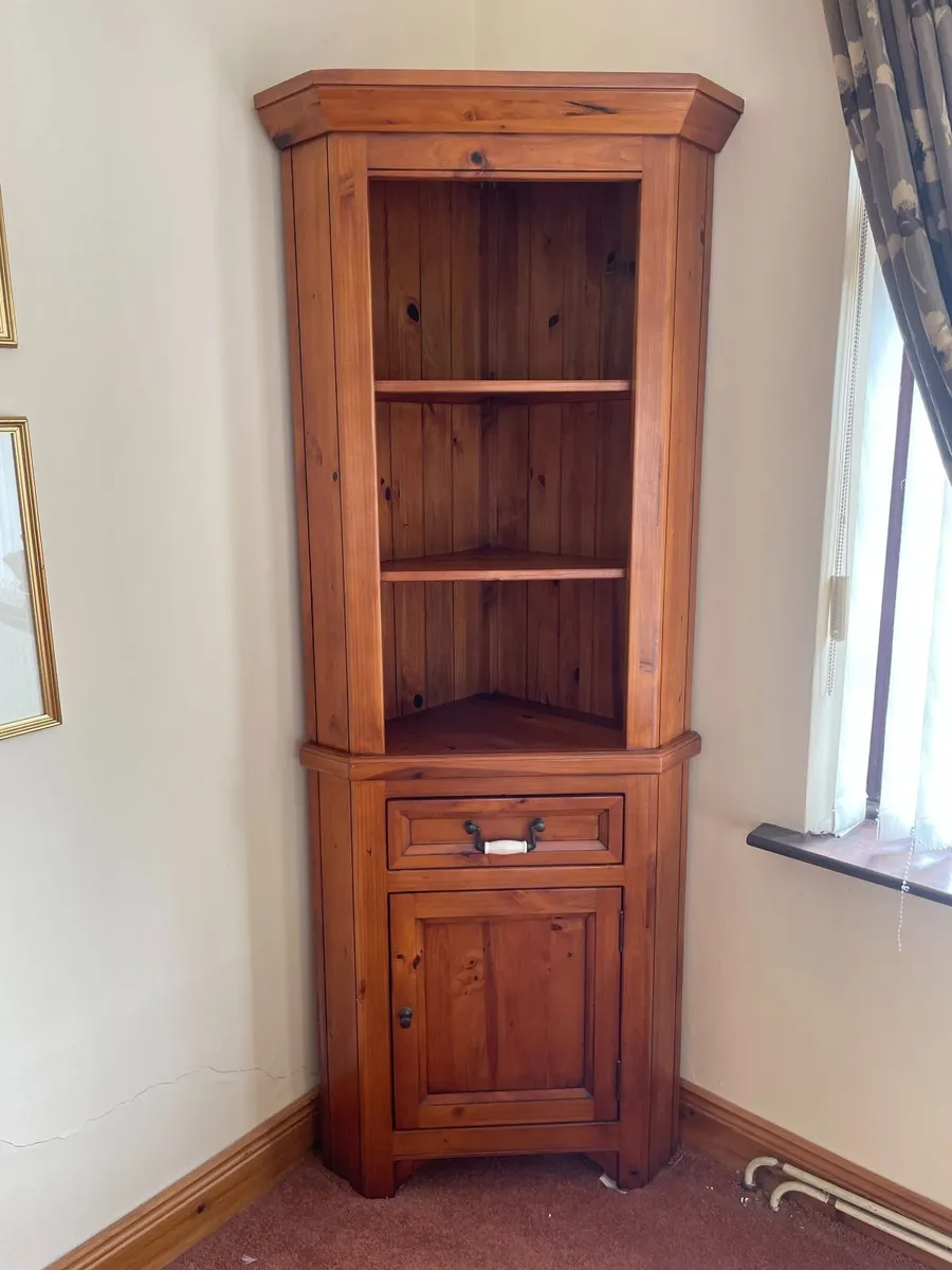 Solid Pine Corder Cabinet - Image 1