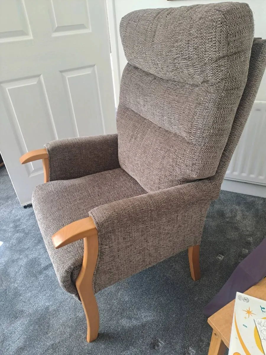 High backed chair - Image 1