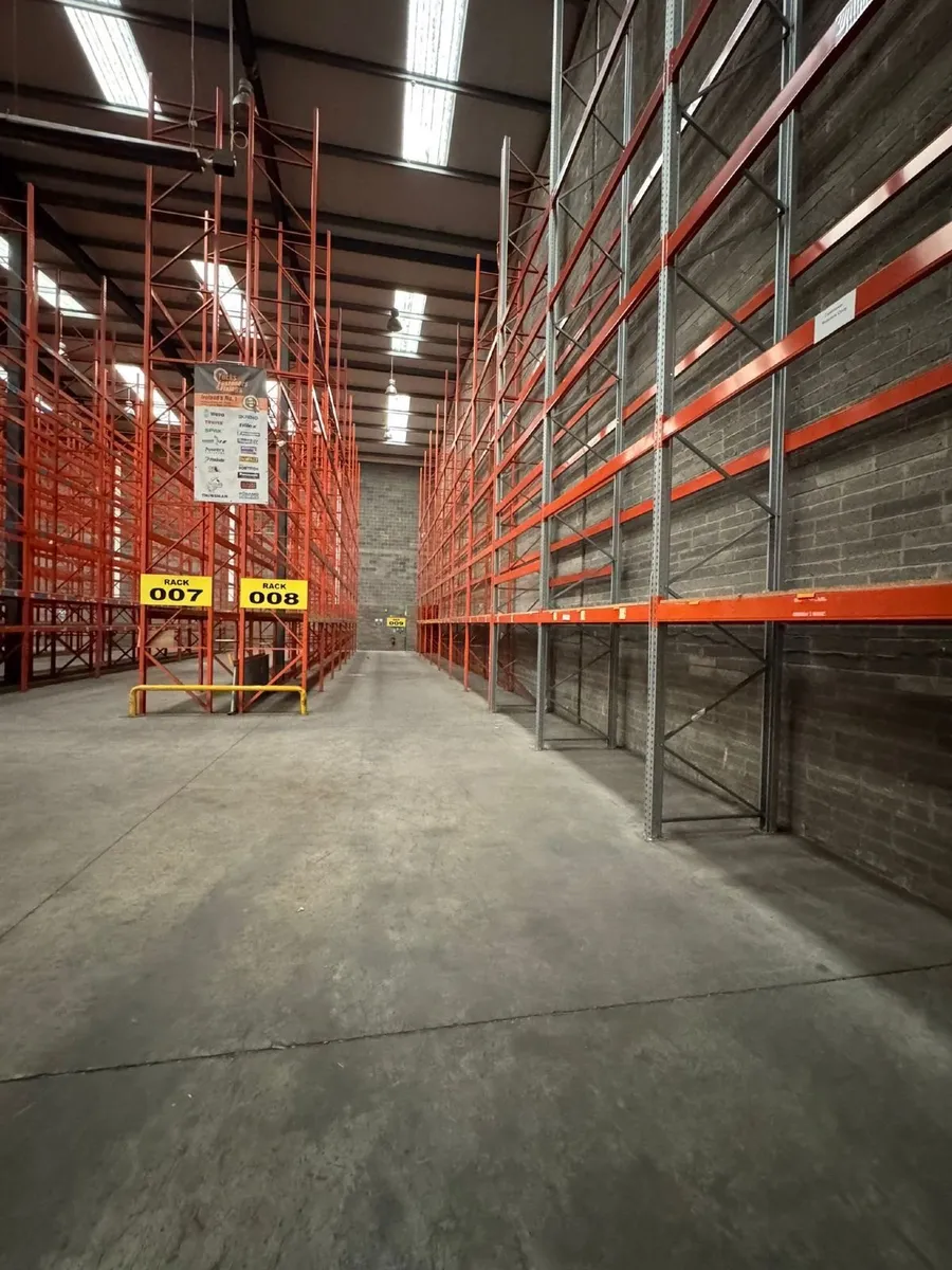 Large variety of pallet racking in stock - Image 1