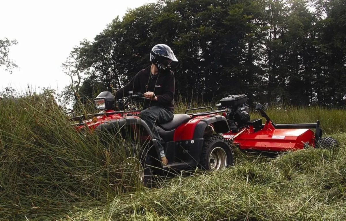 ATV machinery Quad wiper-mower-sprayer-trailer - Image 3