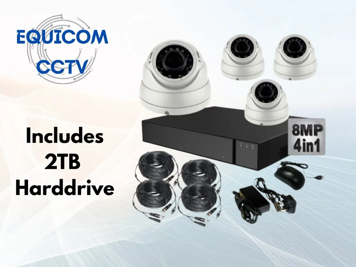 4 camera CCTV system - Image 2