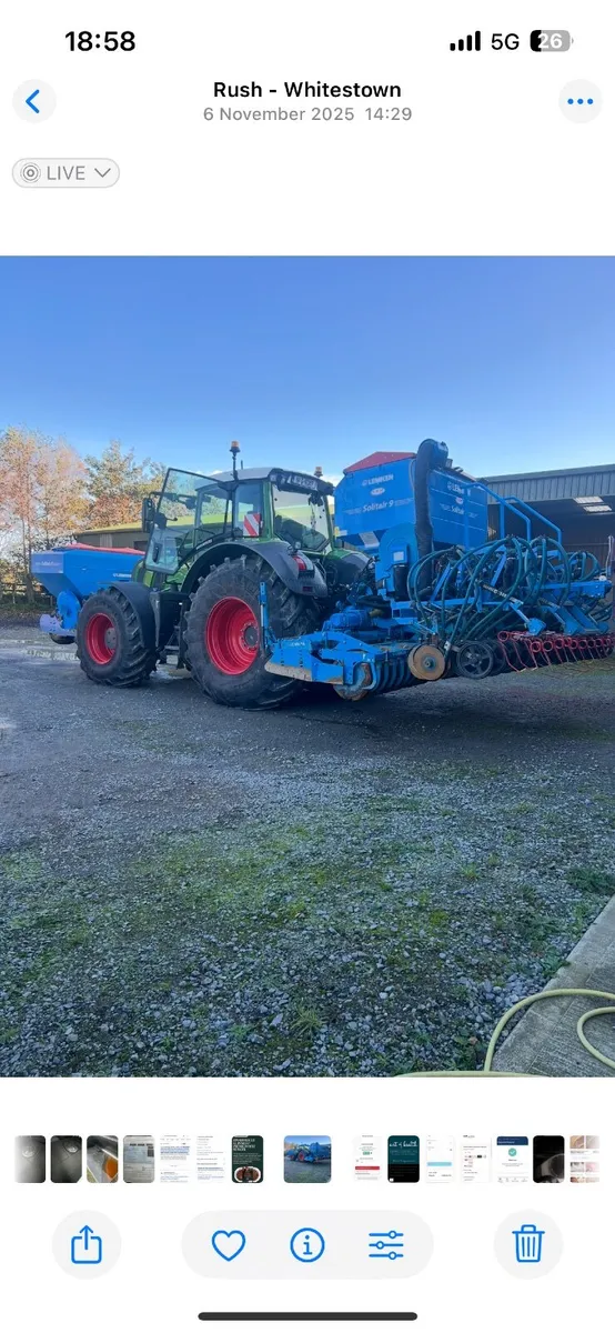 Lemken grain and Fert tank - Image 1