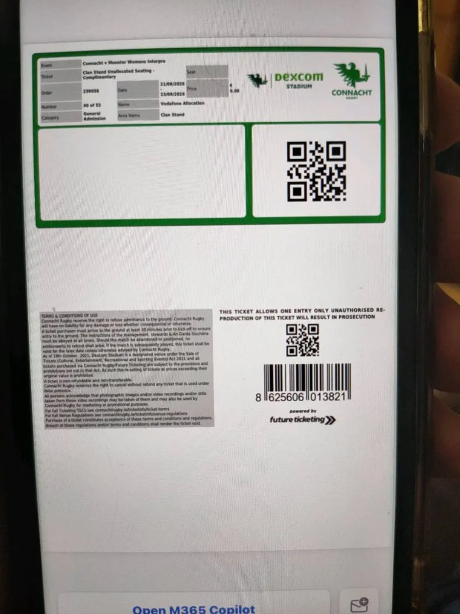 Free Dexcom tickets
