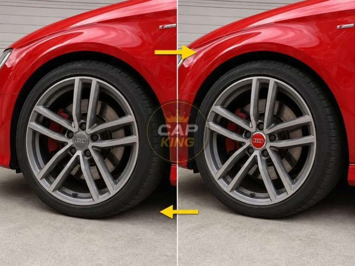 4 x Audi centre caps 69mm- FREE POST - Image 2