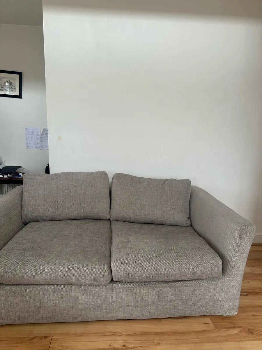 English sofa bed- Natural Feather Cushions - Image 1