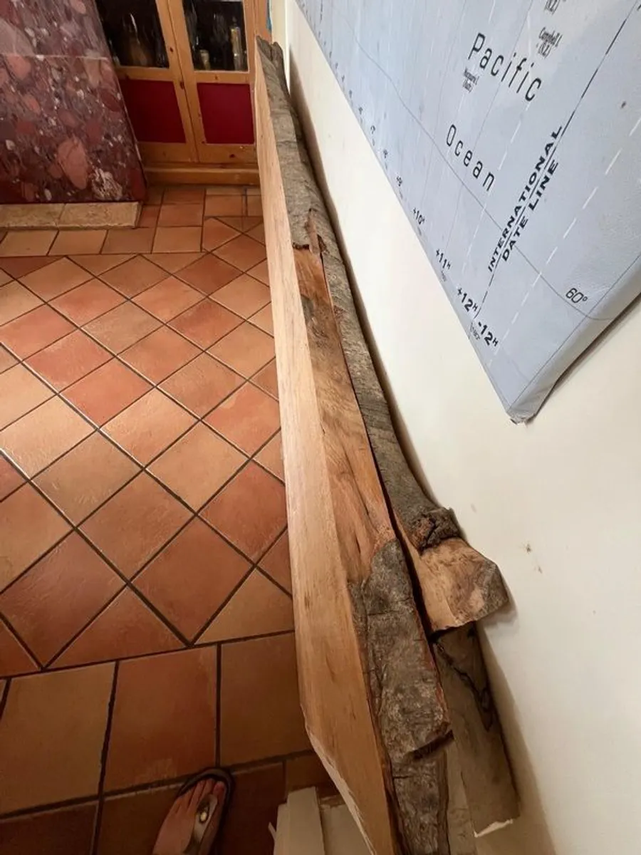 2 Live Edge Beech slabs from Co Wicklow - Image 3