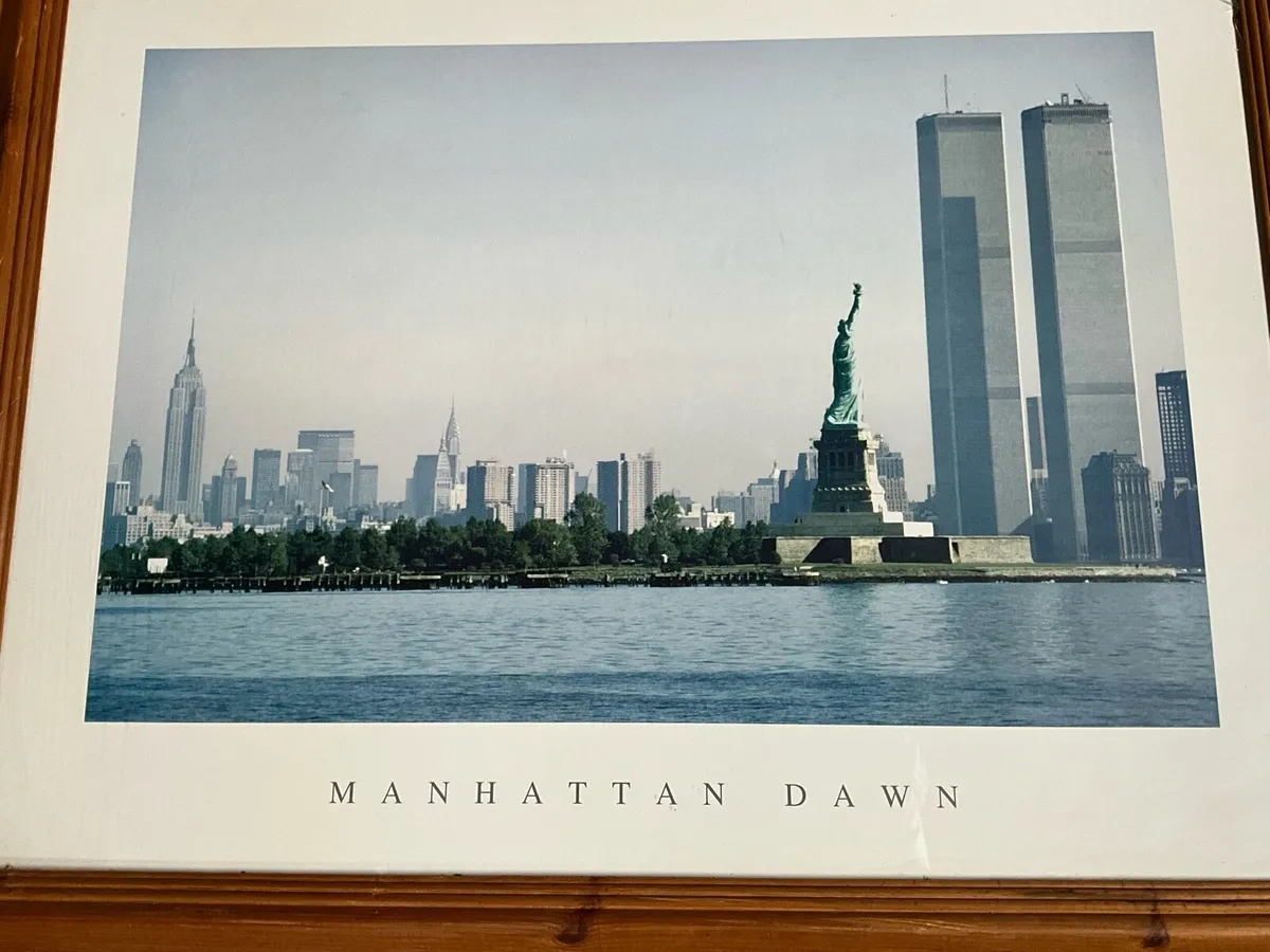 ‘MANHATTAN DAWN’ Vintage Panorama Print - Image 3