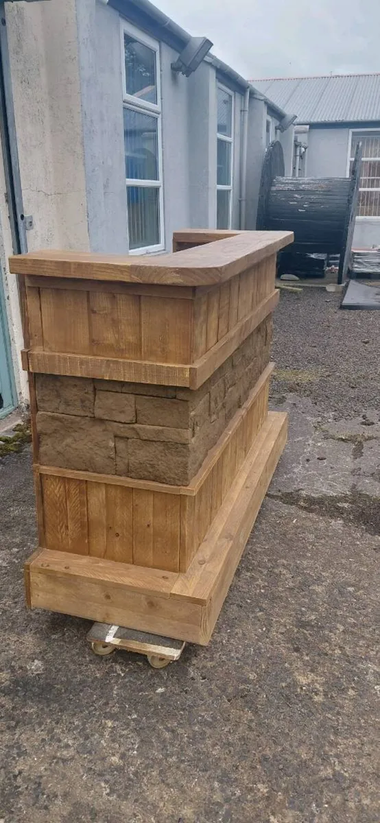 Rustic home bar. - Image 3
