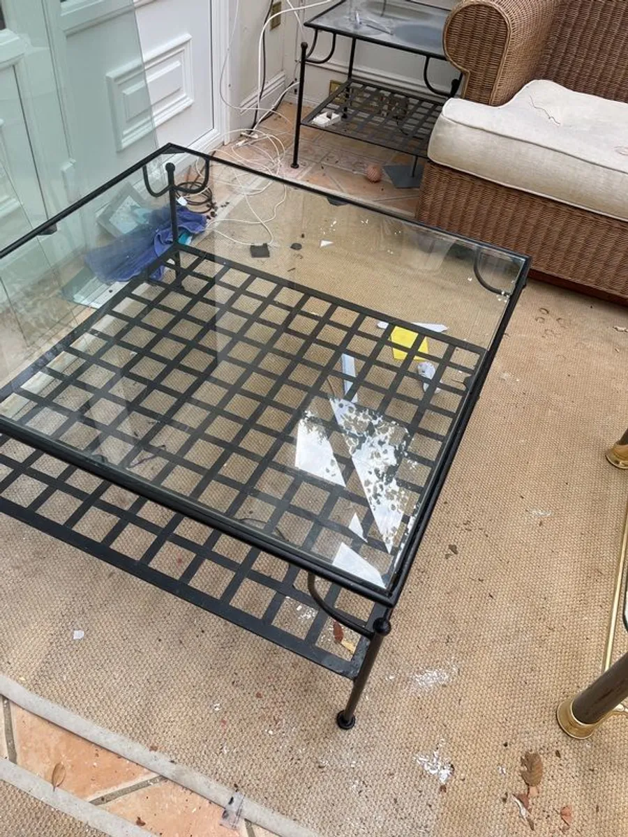 coffee table and two side tables - Image 2
