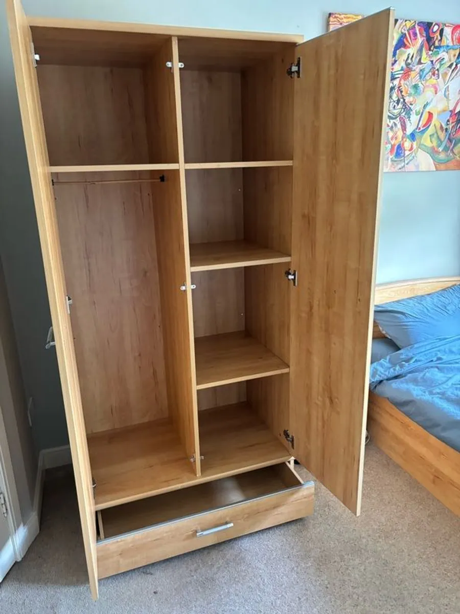 Gautier bed, wardrobe, and locker - Image 2