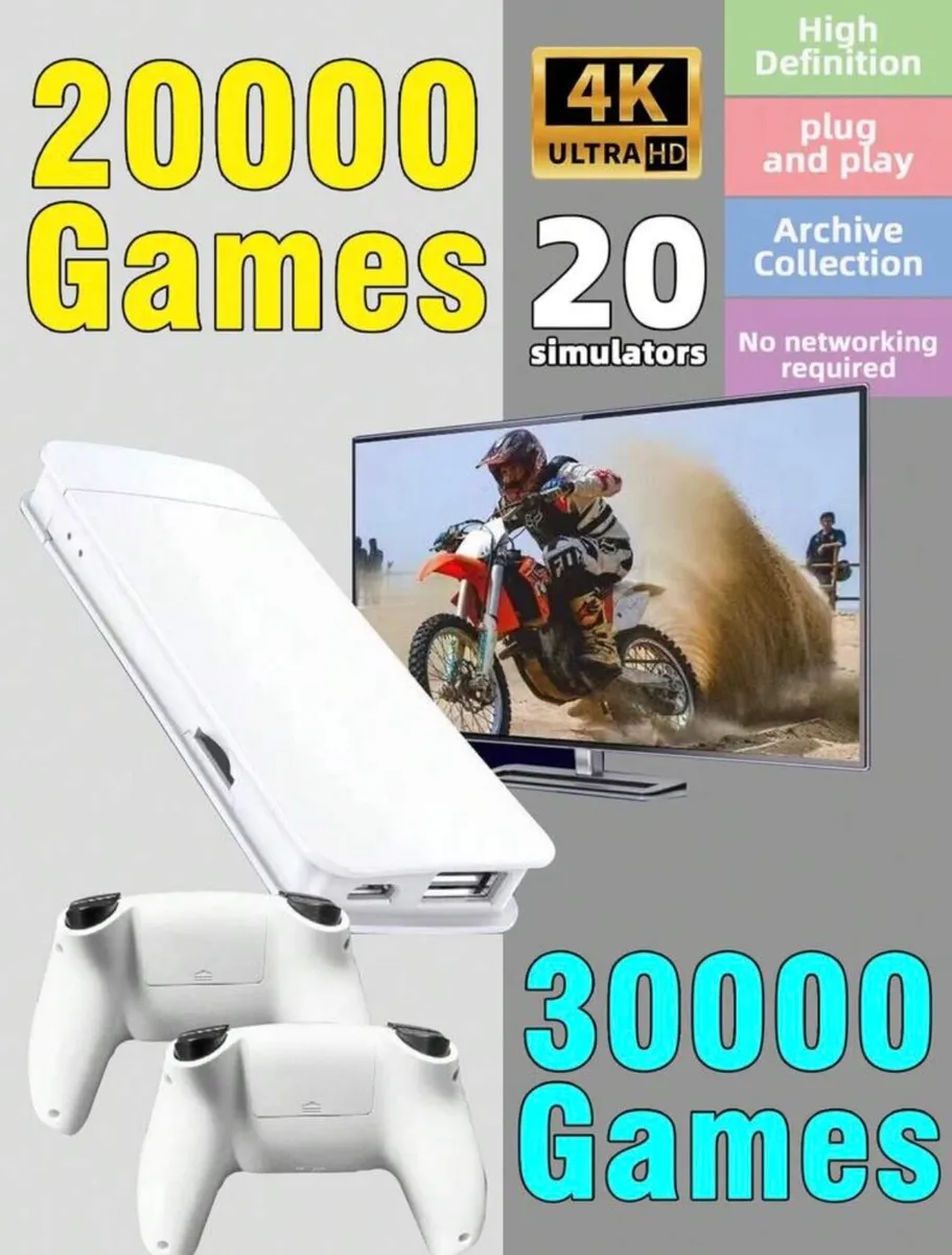 *🤩Super Gift 🎁Retro Games Console 🎮Plug & Play* - Image 1