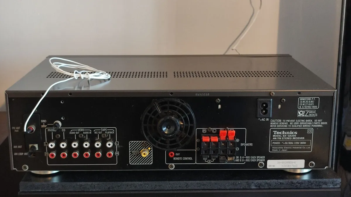 TECHNICS SA-GX200 Receiver, Like new. Cleaned - Image 4
